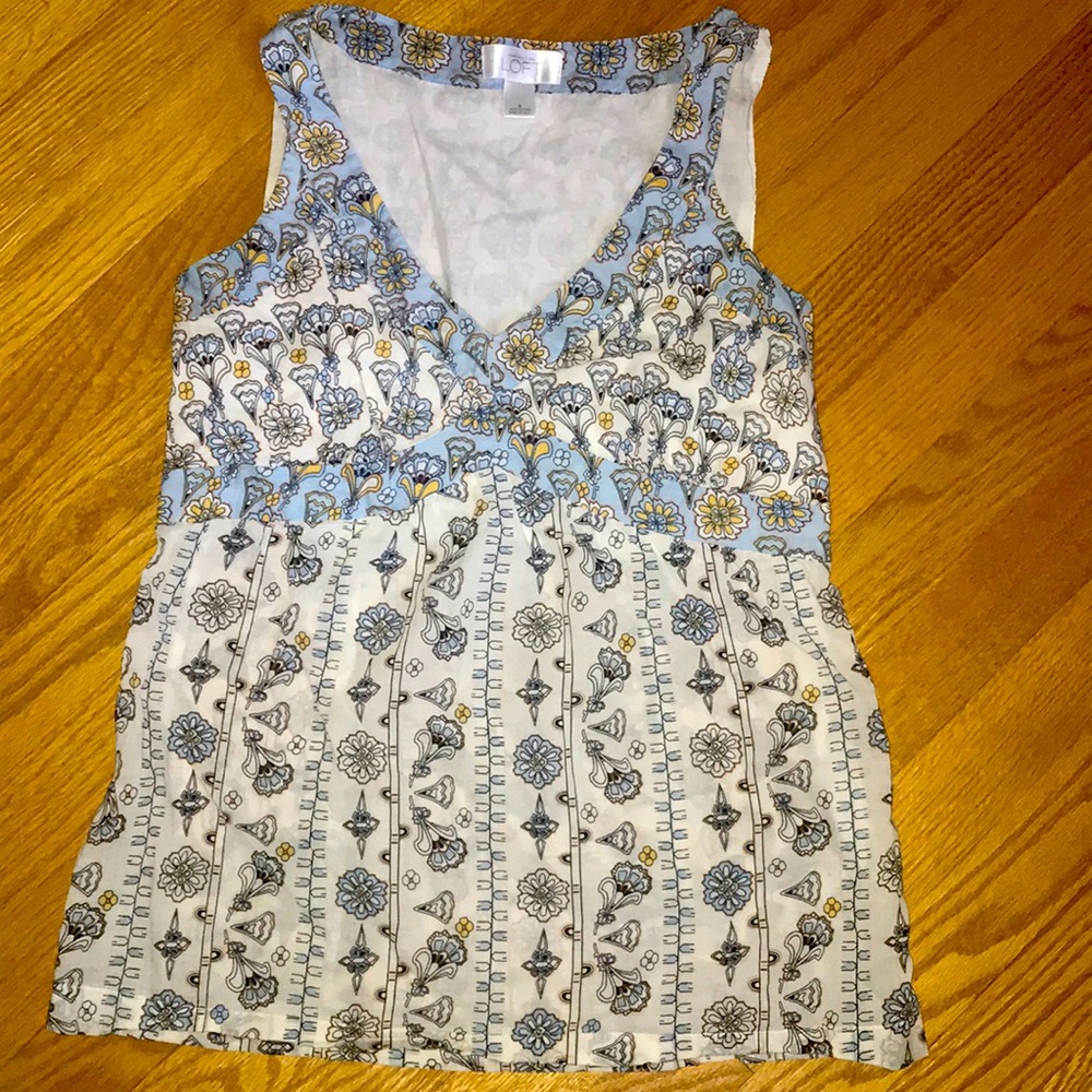 Ann Taylor Loft tank summer Cotten 4